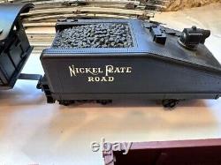 027 Gauge Lionel Cannonball Nickel Plate Electric Train Set