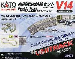 1/150 V14 Inner Double Track Set (R315/282) N Gauge Track Set Train Models