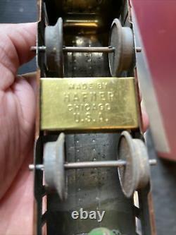 1930s Complete Hafner 7 Copper Train Set with Track & Access. Pre War XX Rare
