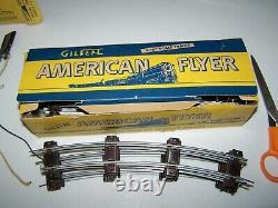 1950s AMERICAN FLYER Train Set 3/16 scale Cars, Engine, with original boxs