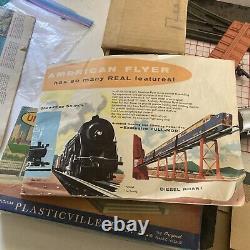 1953 American Flyer Train 5312-t Set Vintage With Boxes Power Supply Track