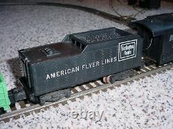 1960's American Flyer double loop train set complete with track and transformer