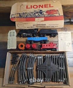 1960s VTG LIONEL O27 TRAIN SET GOOD CONDITION MISSING TRANSFORMER MADE IN USA