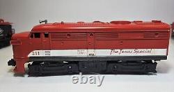 1965 Lionel 11560 Train Set With Original Box Texas Special Figure 8 Track 7 Car