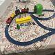 1987 Tomy Train Station Set And Tracks Vintage Rare In Yellow Case
