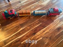 1988 Playskool Express Train Set In Original Box With Extra Tracks Complete Set