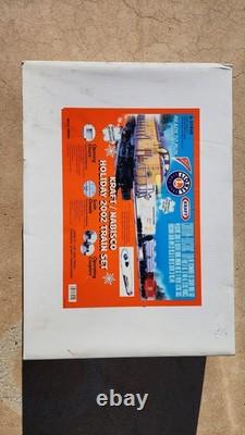 2002 Lionel Train Set Kraft Nabisco Holiday Oval Track Limited Edition NIB