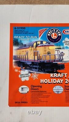 2002 Lionel Train Set Kraft Nabisco Holiday Oval Track Limited Edition NIB