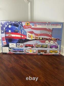 2004 LIFE LIKE ShopRite HO Train Set Salute To America