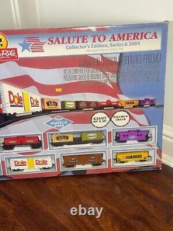 2004 LIFE LIKE ShopRite HO Train Set Salute To America