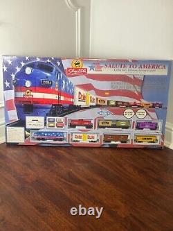 2004 LIFE LIKE ShopRite HO Train Set Salute To America