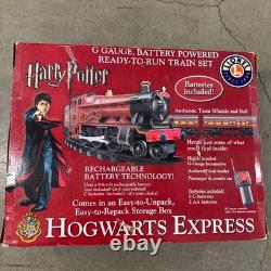 2008 Lionel 7-11080 Harry Potter Hogwarts Express G Scale Gauge Train Set