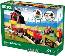 33719 Farm Railway Playset and 33772 50-Piece Special Track Pack Fsc-Certified