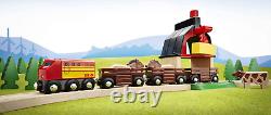 33719 Farm Railway Playset and 33772 50-Piece Special Track Pack Fsc-Certified