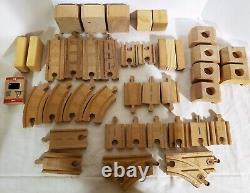 85 pieces Brio Wooden Train Track Set & Accessories over 16 lbs
