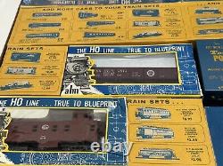 AHM THE HO LINE TRUE TO BLUEPRINT TRAIN SET Complete withTrack