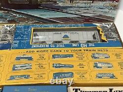 AHM THE HO LINE TRUE TO BLUEPRINT TRAIN SET Complete withTrack