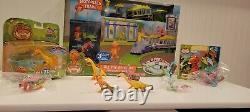 ALL NEW Dinosaur Train Motorized track set figures king tiny buddy Elmer bucky