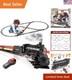 Alloy Remote Control Train Sets With Steam Locomotive, Light Up Cars And Tracks