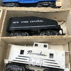 Allstate Marx Sears 60's Train Set 9624, Locomotive Track Cars-Untested As-is
