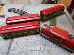 American Flyer lone scout train and track set