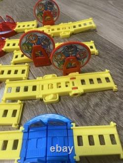 Anpanman Character Train Track Set BANDAI Colorful Plastic Toy for Kids