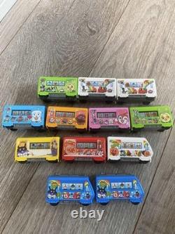 Anpanman Character Train Track Set BANDAI Colorful Plastic Toy for Kids