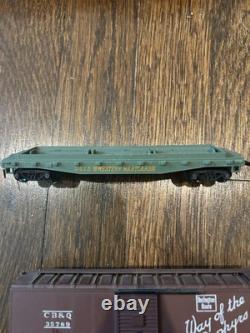 Antique Model Train Set Including 10 Trains And Track set With 150+ Pieces