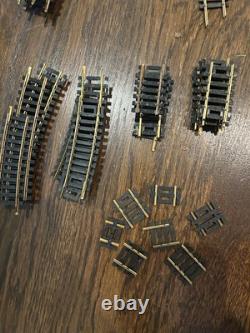 Antique Model Train Set Including 10 Trains And Track set With 150+ Pieces