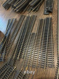 Antique Model Train Set Including 10 Trains And Track set With 150+ Pieces