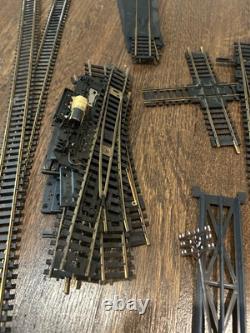 Antique Model Train Set Including 10 Trains And Track set With 150+ Pieces