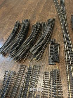 Antique Model Train Set Including 10 Trains And Track set With 150+ Pieces