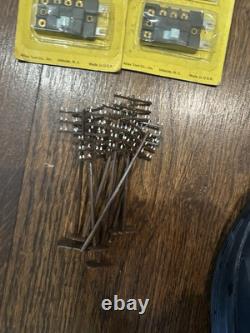 Antique Model Train Set Including 10 Trains And Track set With 150+ Pieces