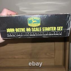 Athearn HO John Deere Train Starter Set Power Supply & Oval Track New Old Stock