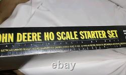 Athearn John Deere HO Scale Starter Train 1st Set Includes Power Supply & Track