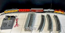 Athearn Union Pacific Iron Horse HO Scale Train Set PLUS 8 Extra Pieces Of Track