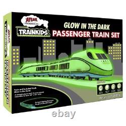 Atlas Trainkids 15000100 Glow in the Dark Passenger Train Set HO Scale