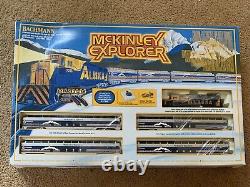 BACHMAN McKINLEY EXPLORER COMPLETE AND READY TO RUN TRAIN SET EZ TRACK EX COND