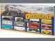 Bachmann 1/87 Ho Scale Overland Limited Dc Train Set With Large Oval Track 614 F/s