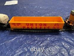 BACHMANN HO BIG TRAIN SET WithCROSSING AND BRIDGE Better Then NEW-cleaned Track
