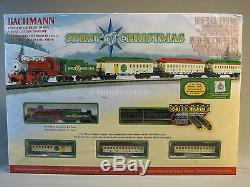 BACHMANN N SCALE SPIRIT OF CHRISTMAS PASSENGER SET train n gauge santa 24017 NEW