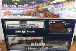 BACHMANN NORTH STAR EXPRESS G SCALE COMPLETE TRAIN SET #90019 NOS Vntg. 1993