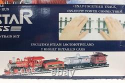 BACHMANN NORTH STAR EXPRESS G SCALE COMPLETE TRAIN SET #90019 NOS Vntg. 1993