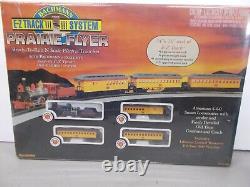 BACHMANN PRIARIE FLYER PASSENGER TRAIN SET WithTRACK & CONTROLLER SEALEDN SCALE