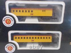 BACHMANN PRIARIE FLYER PASSENGER TRAIN SET WithTRACK & CONTROLLER SEALEDN SCALE