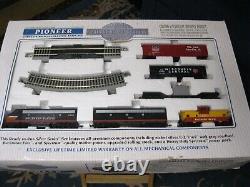 BACHMANN Pioneer E-Z Track TRAIN Set SILVER SERIES Southern Pacific BLACK WIDOW