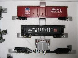 BACHMANN Pioneer E-Z Track TRAIN Set SILVER SERIES Southern Pacific BLACK WIDOW