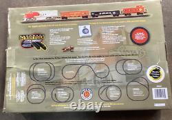 BACHMANN SANTA FE FLYER EZ TRACK HO SCALE RAILROAD ELECTRIC TRAIN SET New In Box