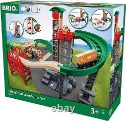 BRIO World 33887 Warehouse Rail Set Train Toy Wooden Track 33887