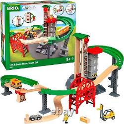 BRIO World 33887 Warehouse Rail Set Train Toy Wooden Track 33887